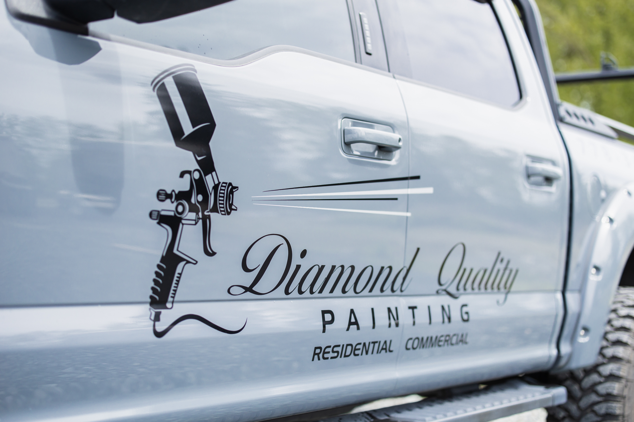 Diamond Quality Painting Job Truck
