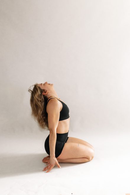 Yoga and fitness portrait taken by photographer in Abbotsford during a confidence boosting photo shoot