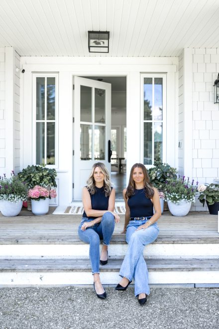 Taylor and Michelle Bercic, dynamic mother-daughter realtor duo, captured in a professional portrait session